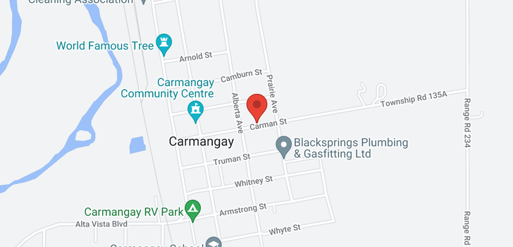map of 311 Carman ST